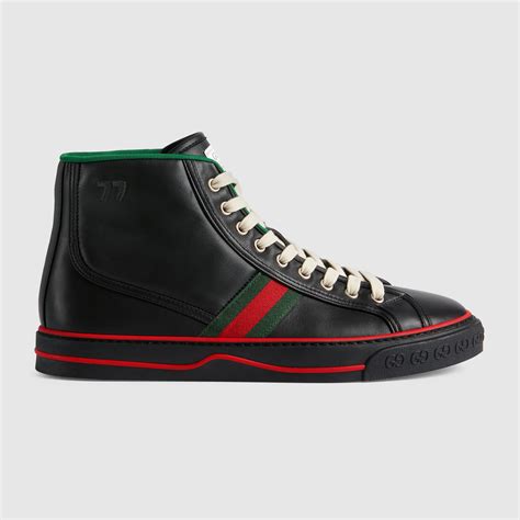 tenis gucci hombre negro|zapatilla deportiva flashtrek gucci.